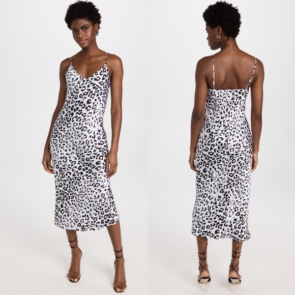 L'AGENCE Dresses & Skirts - L'AGENCE Seridie Mid Length Slip Dress